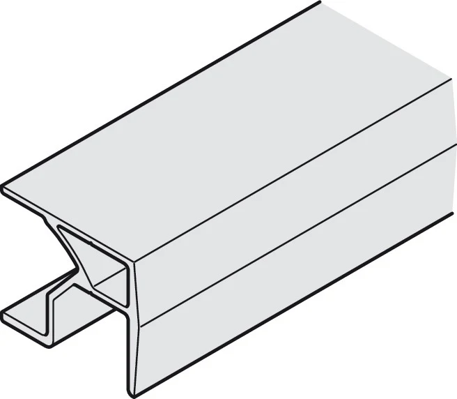 1200mm Left Hand Sliding Door Fitting, Slido F-Fold61 50A, Standard Set & Running Rail - By Hafele - Image 3