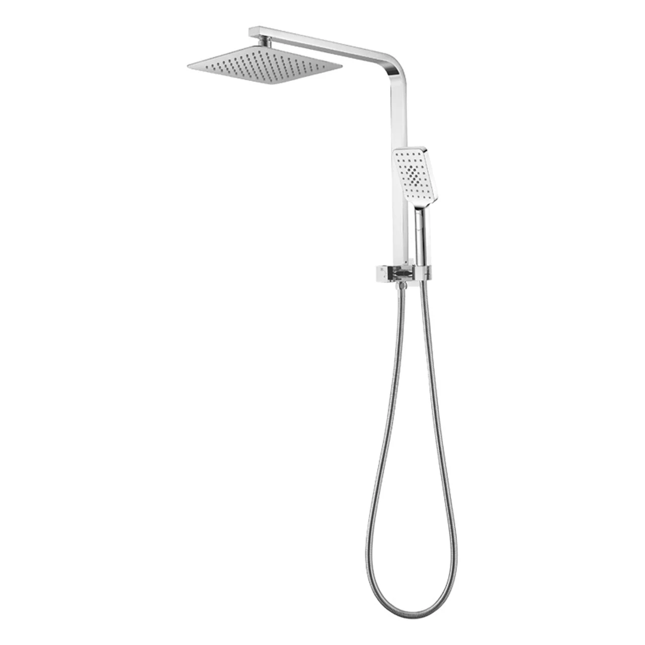 BKSS101H - Multi Function Square Hand Shower with Overhead Rain Shower
