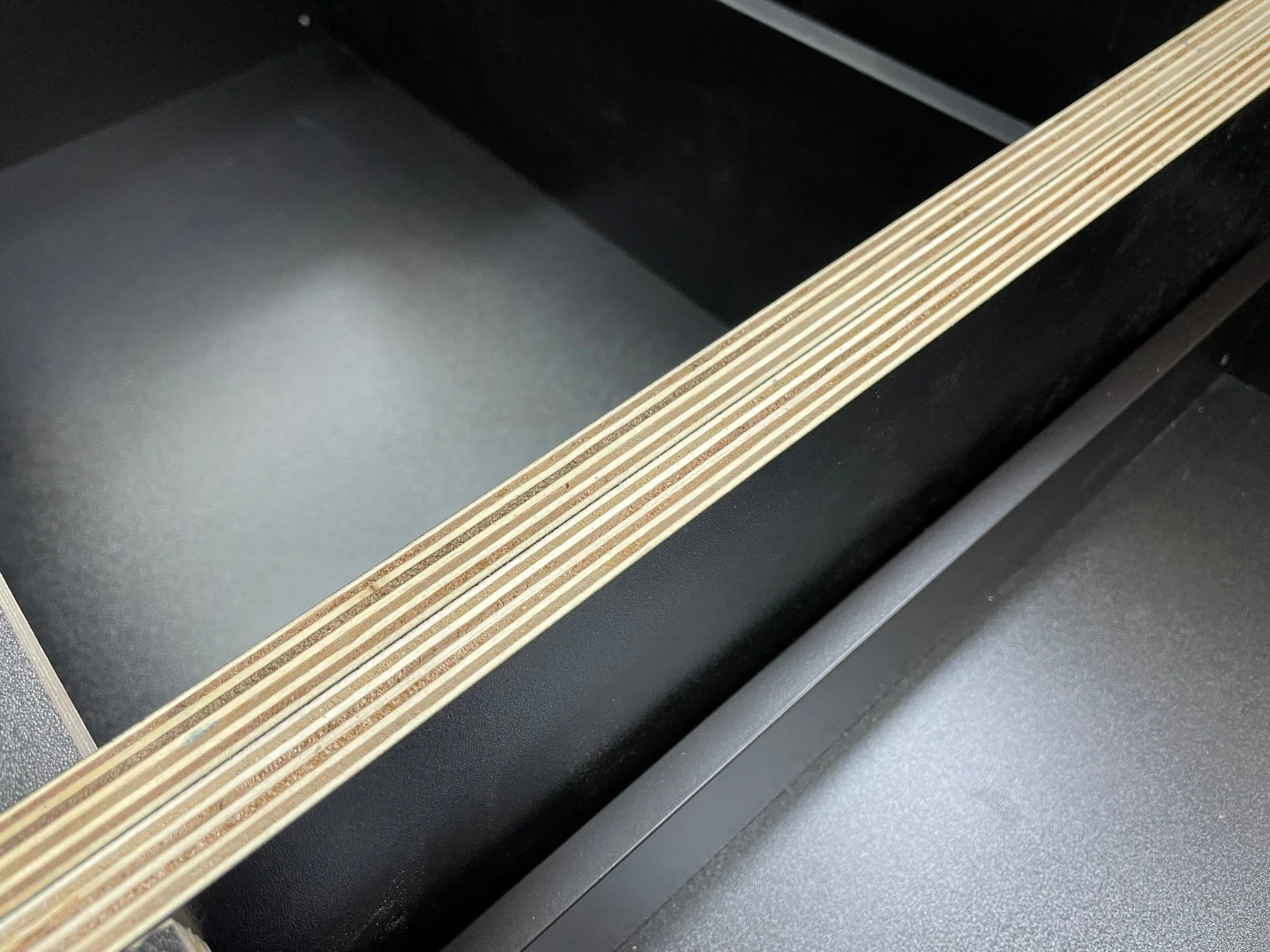 Black Melamine Plywood 2400x1200x16mm - Image 3
