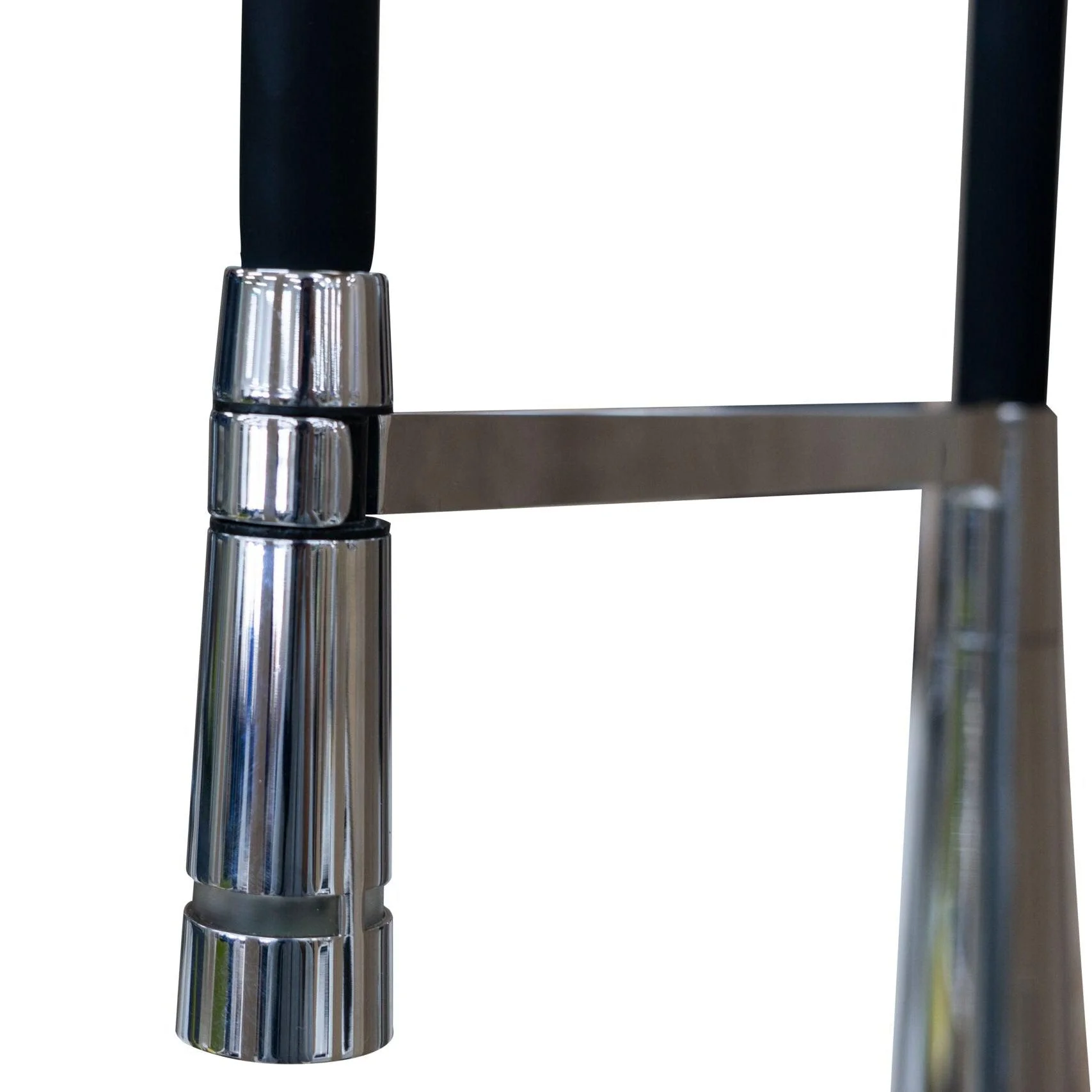 Black Sink Tap Mixer with LED KM001-LED - Image 4