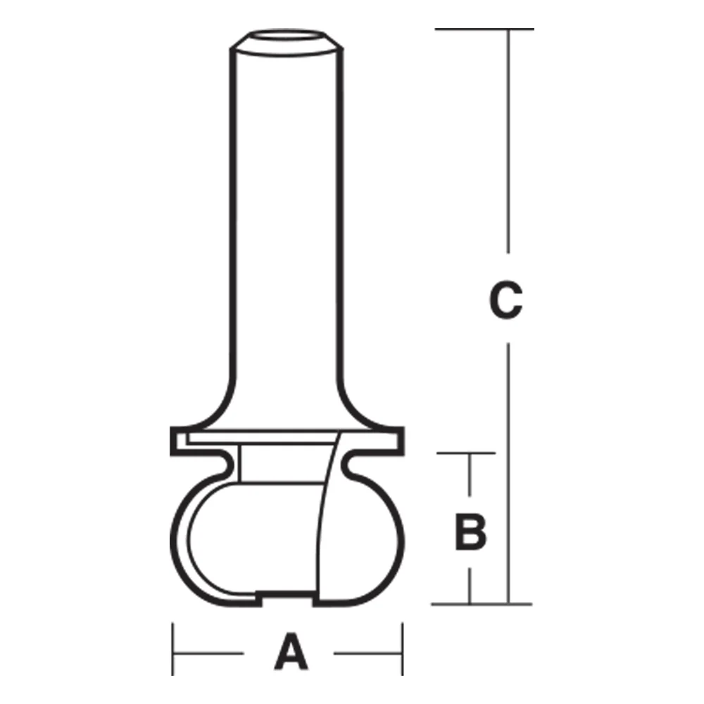 Carbitool Drawer Pull Bit TDP 20 1/2 Shank - Image 3