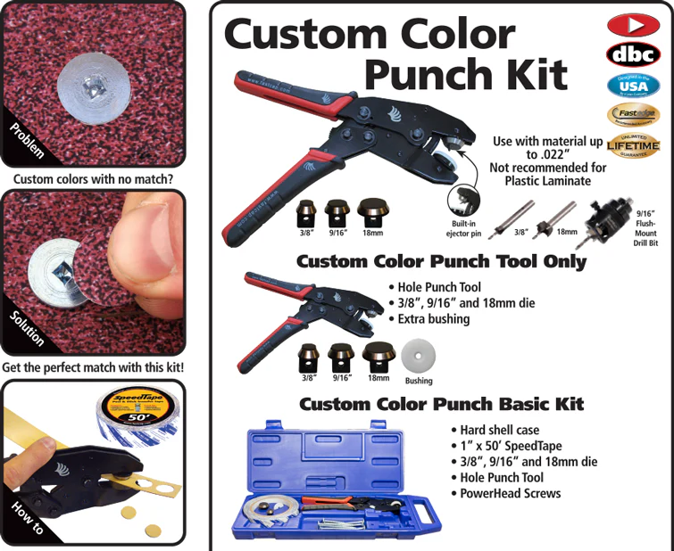 Fastcap Custom Colour Punch Kit Cover Caps - Image 3