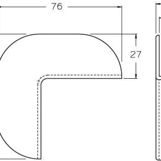 Corner Shelf Bracket - Image 3