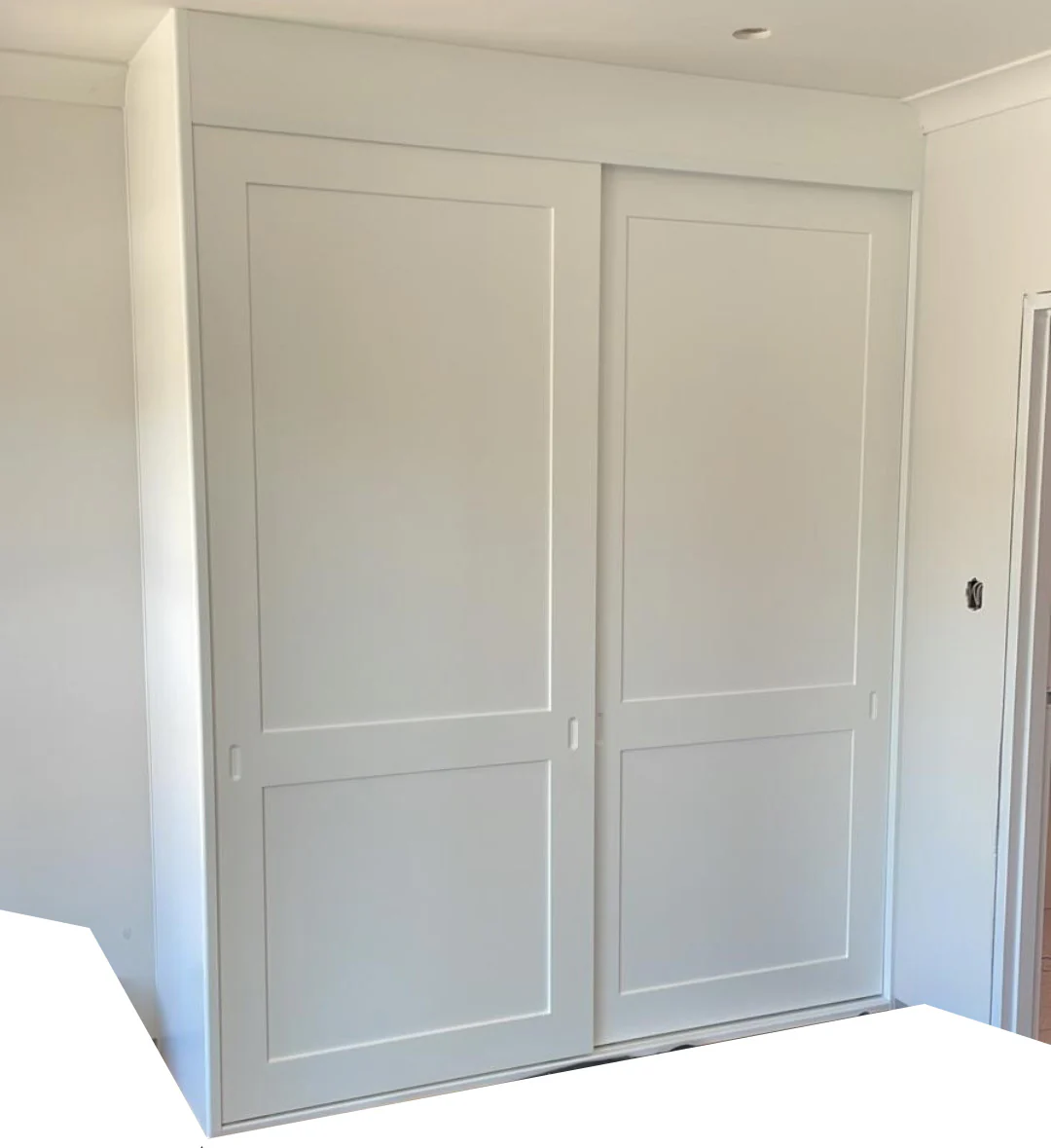 Polyurethane Painted Routered Design Wardrobe Sliding Doors Up To 2400mm Height by Trademaster - Image 4
