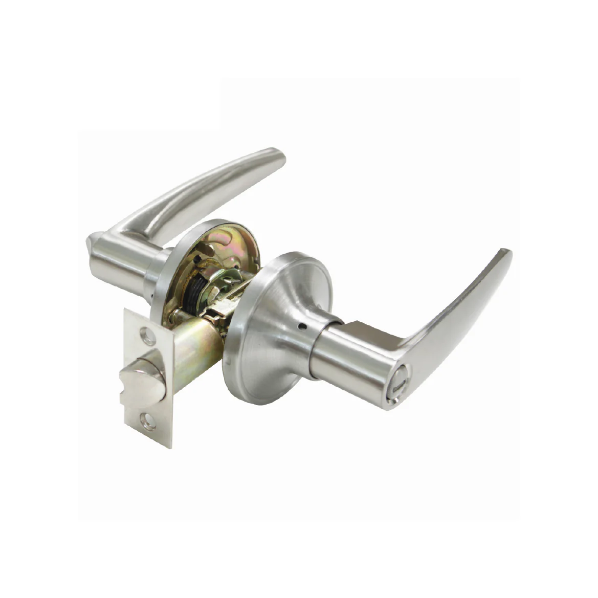 Round Entrance Satin Chrome Handle - Image 5