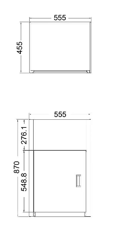 Single Laundry Tub Cabinet - 35L - Image 2
