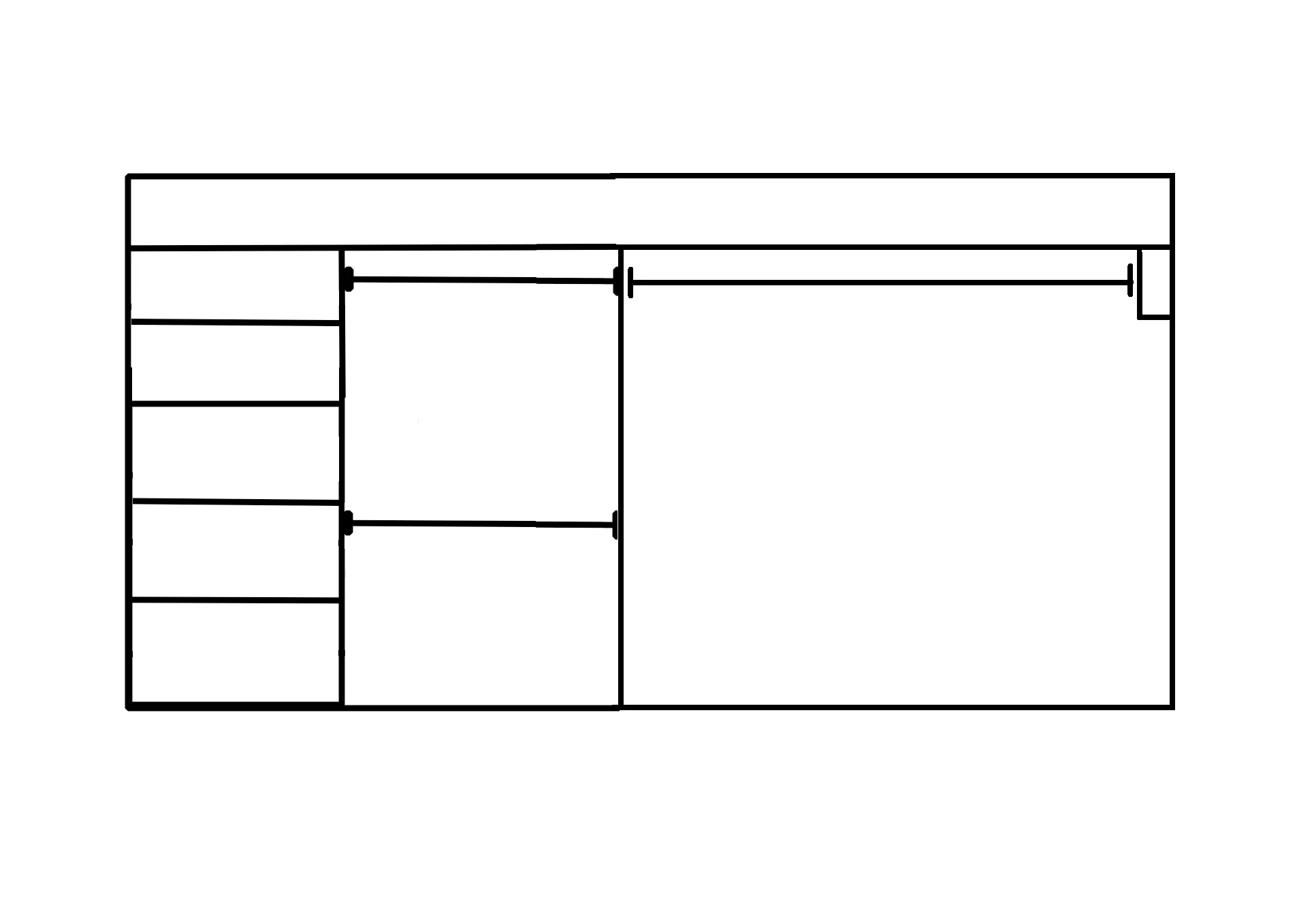 Wardrobe From 1600mm-2400mm Width - 3 Hangers & 1x458w Shelf Tower - WR24HSH