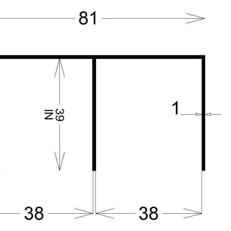 Wardrobe Head Track - 6m - Image 3
