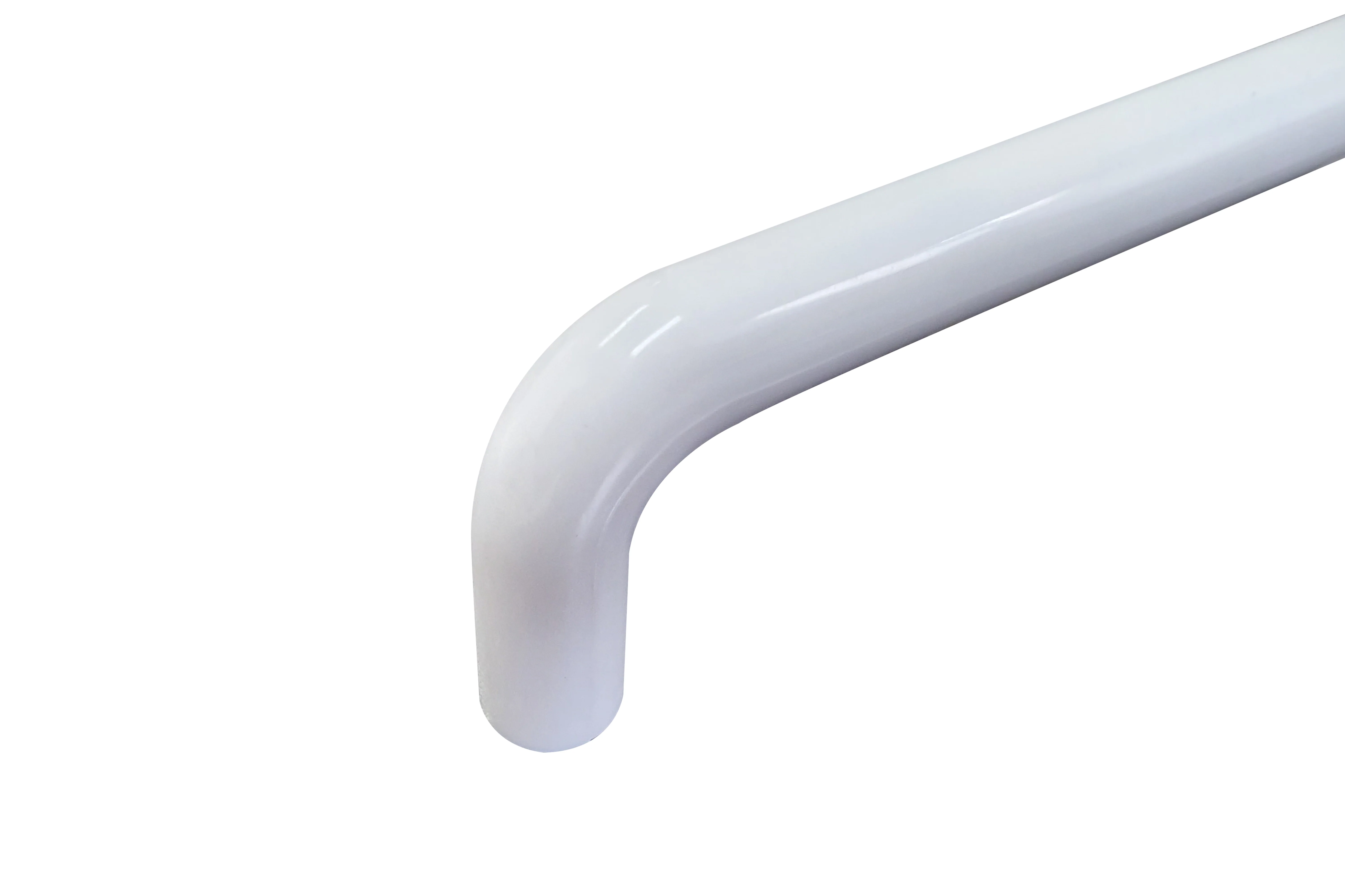White Plastic Door Handle - Image 4